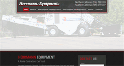 Desktop Screenshot of herrmannequipment.com